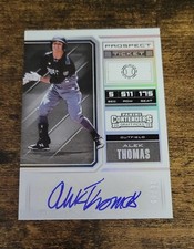 2018 Panini Contenders Draft Picks Alek Thomas Prospect Ticket Auto /99 #70