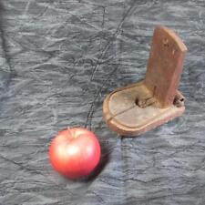 Antique Tombstone Wooden Rat Trap, Partial Paper Label, Very Strong Spring, Evil