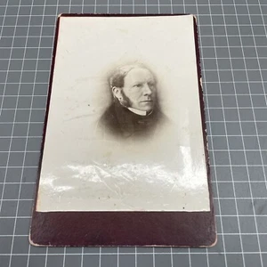 CDV Cabinet Studio Card Photograph Art 1870s GoldRush Portrait Family BW Cafe - Picture 1 of 2