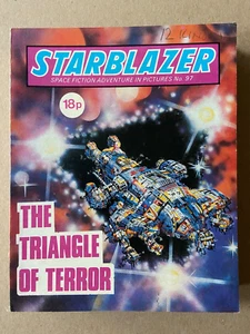 Starblazer Comic Space Fiction Adventure #97 1983 The Triangle Of Terror 856f - Imagen 1 de 2