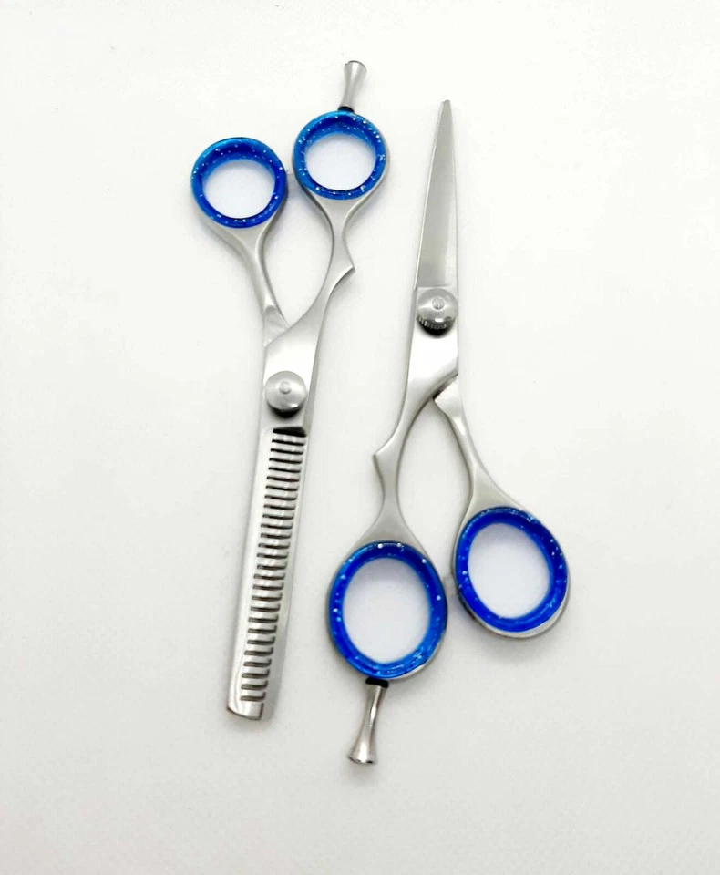 Linkshänder Friseurscheren Effilierscheren Haarschere Lefty Profi Scissors Set  - Bild 1 von 4