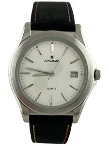 Simple Men's Watch Junghans Quartz Luminous Hands and Date, Works - Picture 1 of 4