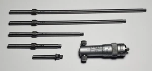 Starrett n. 124 Micrometro interno 2" - 8" (manca 1 asta e adattatore 1/2") - Foto 1 di 12