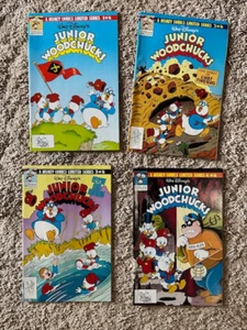 Walt Disney Comics  1991 JUNIOR WOODCHUCKS 1-4 COMPLETE SET - Picture 1 of 9