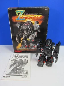 vintage complete TOMY Z KNIGHTS HACKER BATTLE ROBOT WARRIORS 1990s ZOIDS working - Picture 1 of 12