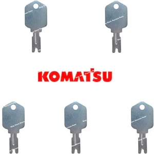 5 Komatsu Forklift Ignition keys 166 Hyster Clark Yale JLG Crown Gradall - Picture 1 of 4