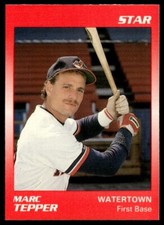 1989 Star #185 Marc Tepper Watertown Indians