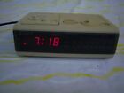 Sony Vintage Dream Machine Icf-C3w Retro Digital Alarm Clock Am/Fm Radio Works!