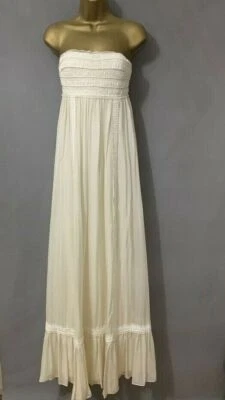 Maxi Vestido Corto Cinta Romana Sin Tirantes Diseñador Temperley Boda Fiesta Reino Unido 10 38 Foto 1 de 4