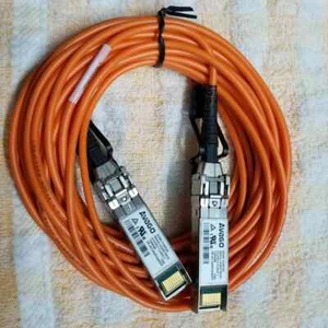 Câble AFBR-7CAR10Z SFP vers SFP SFP+ pour HP Mellanox DELL Cisco SFP-H10GB-ACU10M - Photo 1/2
