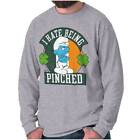Smurfs Hate Being Pinched St Paddy Long Sleeve Tshirt Men Women