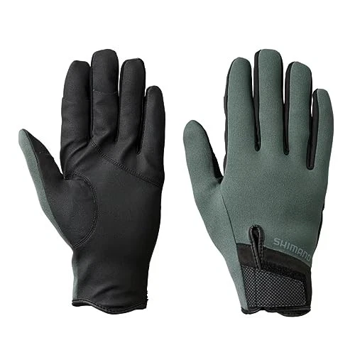 SHIMANO Titanium Alpha Gloves Fingerless GL-012V Sage XL - Image 1 of 1