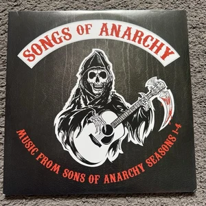 Music From Sons Of Anarchy Seasons 1-4 Vinyl Record Clear Vinyl - Picture 1 of 10