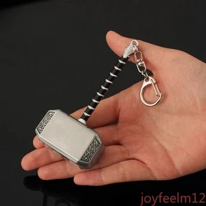 Los Vengadores Dios del Trueno Martillo Aleación Colgante Metal Llavero Juguetes de Navidad - Imagen 1 de 14