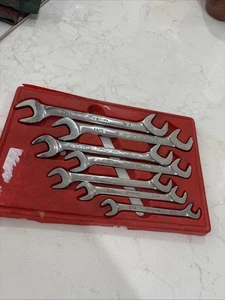 Snap On Tools VS807B SAE 4 Way Angle Head Wrench Set #SVS12 - #SVS24 3/8-3/4” - Bild 1 von 5