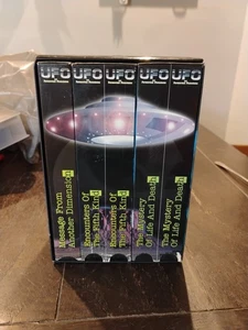 UFO And Paranormal Phenomena VHS Box Set 5 Movies - Imagen 1 de 5