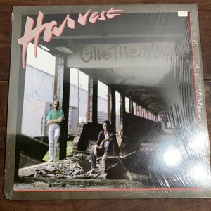 Vintage Harvest Give Them Back Vinyl LP 1980s Christian Rock Greentree Records A - Imagen 1 de 10