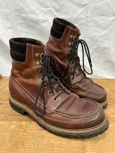 Grant Stone Saddle Tan Field Boot, size 7.5E, Vibram Montagna soles - Picture 1 of 8
