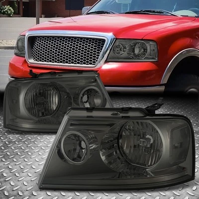 Par de faros ahumados izquierda+derecha para Ford F-150 Lincoln Mark LT 04-08 Foto 1 de 4