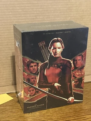 The Hunger Games Ultimate Collection Steelbook (4K UHD+Blu-ray+Digital) Sealed - image 1 of 4