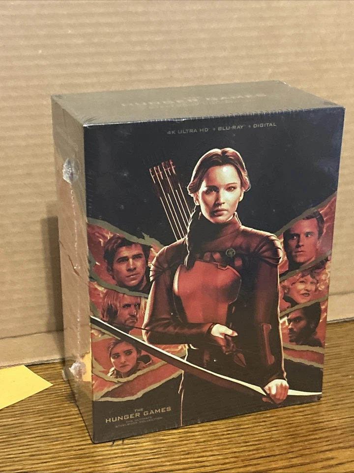 The Hunger Games Ultimate Collection Steelbook (4K UHD+Blu-ray+Digital) Sealed - Image 1 of 4
