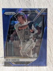 Béisbol Drew Burress Georgia Tech 2025 azul Prizm Panini #103 - Imagen 1 de 2