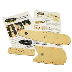 Kit de bolsa de cuchillo plegable grande 4106-00 herramientas veganas cuero hágalo usted mismo soporte de cuchillo - Imagen 1 de 7