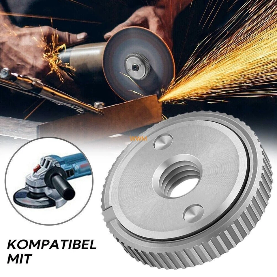 M14 Mutter für Bosch/Metabo/Makita - Schnellverschluss Set | ROBUST  ROBUST - Bild 1 von 4