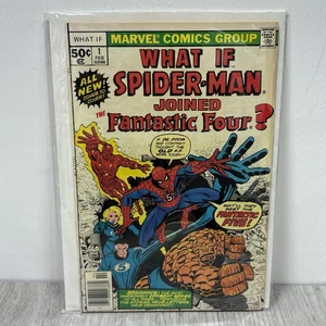 1977 What If? #1 Spider-Man se unió a los Cuatro Fantásticos • Cómic de Marvel - A - Imagen 1 de 12