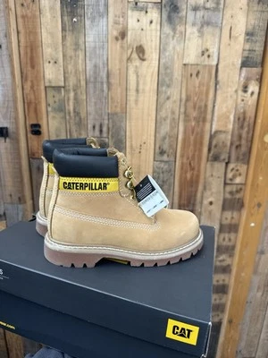 CATERPILLAR CAT Womens UK 3 Wide Colorado Honey Reset Boots BNIB Full  Leather - Image 1 of 4