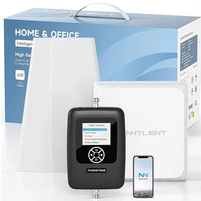 Cell Phone Booster /Smart App & Help/  Up To 5,000 Sq. Feet/ Boosts 5G 4G Lite - Image 1 of 4