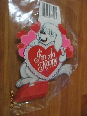 Mini panales de San Valentín Beistle decoración vintage tú eliges NO un LOTE Foto 1 de 2