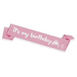 Birthday Sash for Women Pink Birthday Decorations for Her Birthday Girl Sash ... - Picture 1 of 7