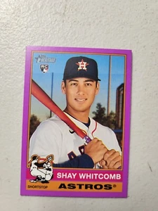 Shay Whitcomb 2025 Topps Heritage Rookie Purple Border Parallel NM Free Shipping - Picture 1 of 2