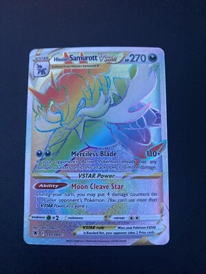 Hisuian Samurott VSTAR (Secret) 197/189 Swsh10: Astral Radiance Holo - Image 1 of 2