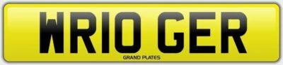 Roger W Rogers number plate WR10 GER CHERISHED CAR REGISTRATION NO ADDED FEES - Image 1 of 3