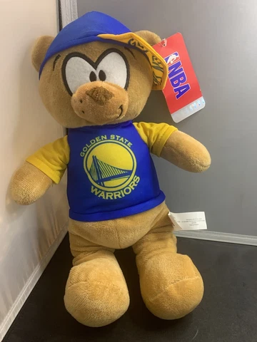 Bay Area Golden State Warriors Teddy Bear Toy Plush Official NBA Merchandise Cover