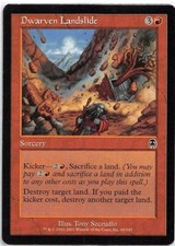 Dwarven Landslide *Common* Magic MtG x1 Apocalypse MP
