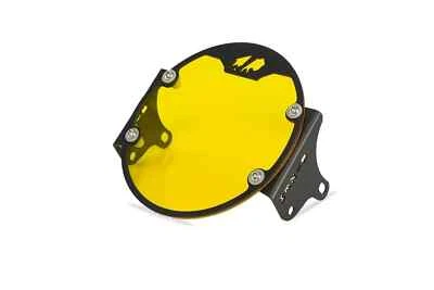 Protector de faros con tinte amarillo apto para Triumph SCRAMBLER 400 X Foto 1 de 4