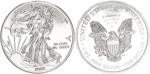 USA 1 Dollar 2000 American Eagle - Liberty 1oz Pf 125631 - Picture 1 of 1
