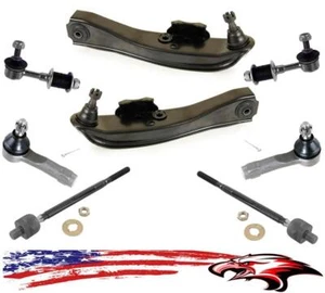 Front Lower Control Arms Sway Bar Links & Tie Rods for Nissan 240SX 1989-1994 - Picture 1 of 7