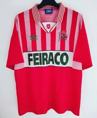 DEPORTIVO DE LA CORUÑA 1994-1995 FEIRACO away camiseta shirt trikot maillot L - Imagen 1 de 4