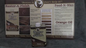 Howard Products Restor-A-Finish Walnut 473ml Furniture Restore - Picture 1 of 2