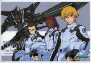 medium pencil board Shitajiki Gundam 00 OO anime Graham Aker Howard Daryl - Picture 1 of 2