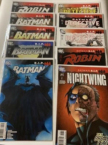 Batman R.I.P. Lote de cómics 676 677 678 679 detective 846 Robin Nightwing ver lista - Imagen 1 de 8