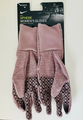 Guantes para mujer Nike Sphere DRI-FIT rosa jaspeado talla XS Foto 1 de 3