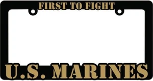 Cornice targa United States Marines First To Fight - Foto 1 di 1