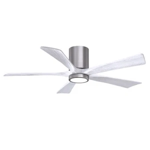 Matthews Fan Irene-5HLK 1 5 Blade 52" Ceiling Fan, Pewter/WH - IR5HLK-BP-MWH-52 - Picture 1 of 1