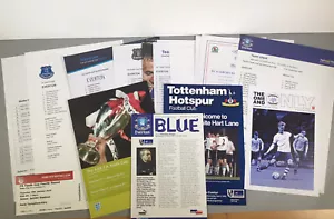 Everton FC Youth Cup Programmes / Team Sheets Home & Away Select your Fixture - Picture 1 of 36