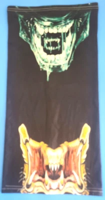 Máscara facial Alien Predator 2 bufanda abatible tubo para el cuello prendas para la cabeza motociclista Foto 1 de 4
